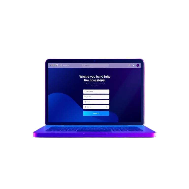 Página web oficial de alta conversión